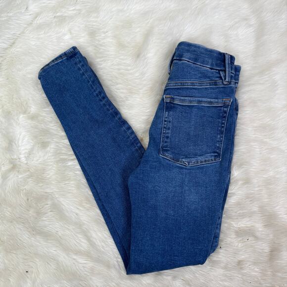 Good American Power Stretch Pull On Skinny Jeans Size S - Picture 7 of 10